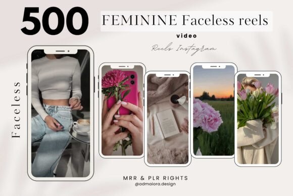 Download Instagram Reels Feminine Faceless - Mini Collection