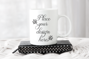 Download Modern Feminine Coffee White Mug Stock Photo - Mini Collection